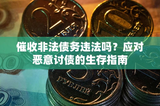 济南催收非法债务违法吗？应对恶意讨债的生存指南