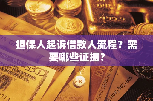 济南担保人起诉借款人流程？需要哪些证据？