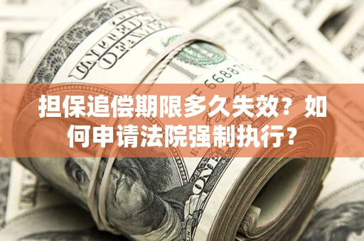 济南担保追偿期限多久失效？如何申请法院强制执行？