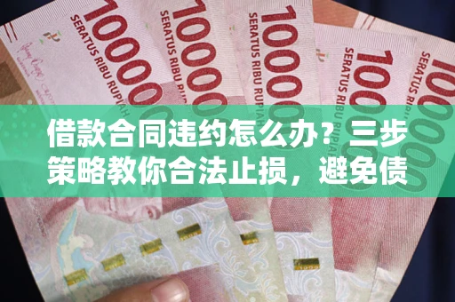 济南借款合同违约怎么办？三步策略教你合法止损，避免债务危机升级