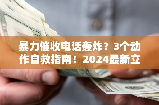 济南暴力催收电话轰炸？3个动作自救指南！2024最新立案标准全解析